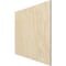 Ekena Millwork 15 3/4W x 15 3/4H x 1/4T Wood Hobby Board, Birch HBW16X16X250ABI - alternate 3